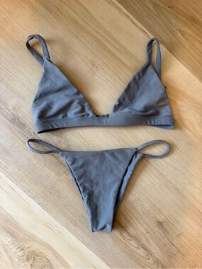 Somerfield Swim Triangle Bikini Set/ Small bottoms and 2 tops- Large & Med